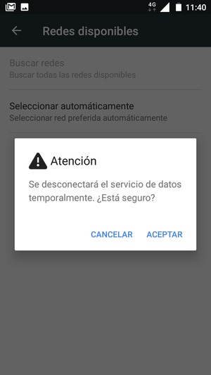 Seleccione ACEPTAR