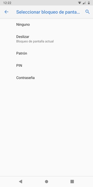Seleccione Patrón