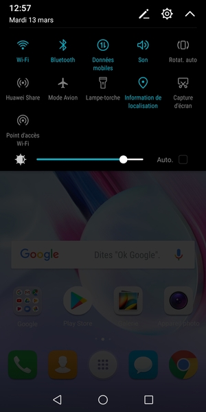 Désactiver le Wi-Fi et le Bluetooth