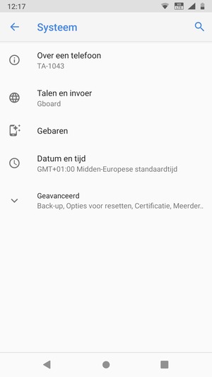 Selecteer Geavanceerd
