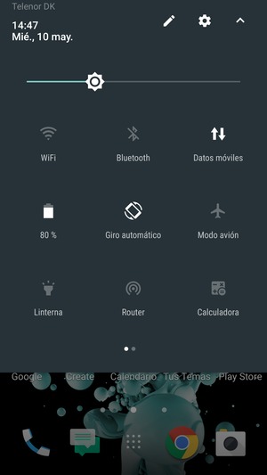 Deslice a la izquierda