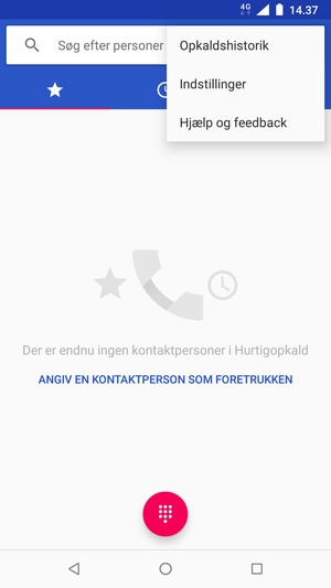 Vælg Indstillinger