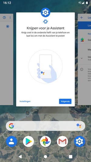 Veeg apps naar boven om ze te sluiten