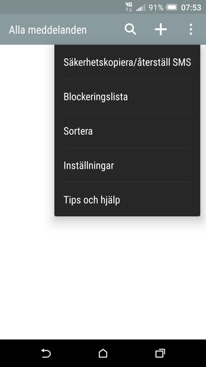 Välj Inställningar