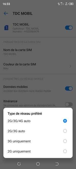 Sélectionnez votre option préférée
