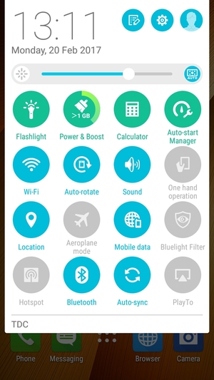 Turn off Bluetooth and Wi-Fi