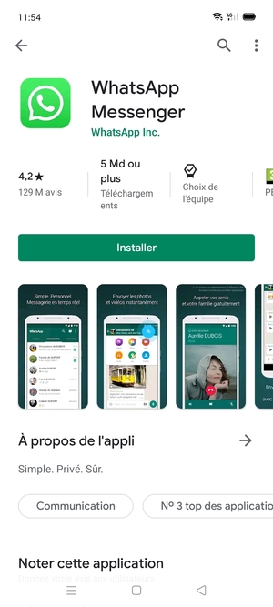 Sélectionnez Installer