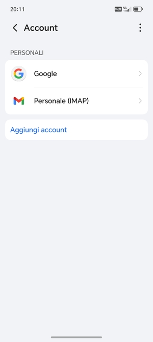 Seleziona Google