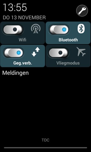 Schakel Bluetooth uit