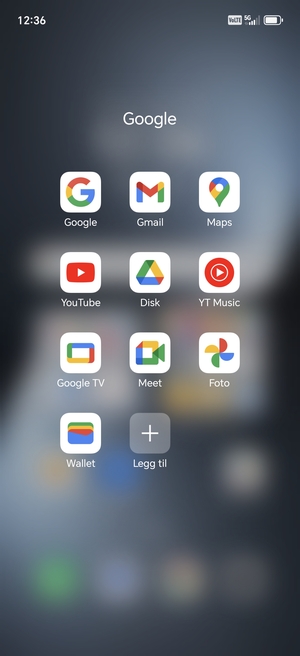 Velg Gmail