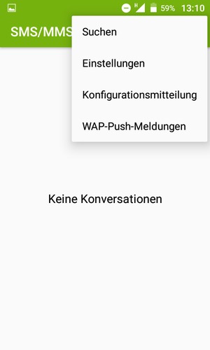 Wählen Sie Einstellungen