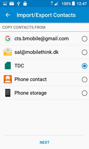 Select Public and select NEXT