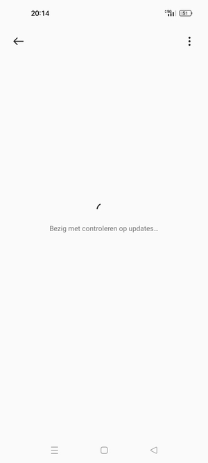 Wacht tot de zoekopdracht beëindigd is