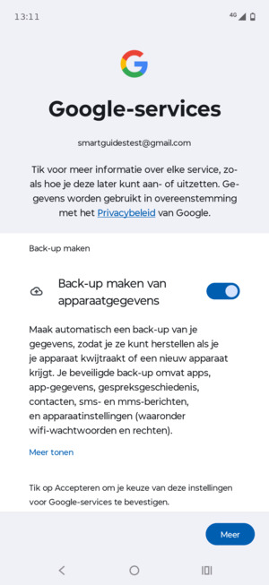 Selecteer Meer