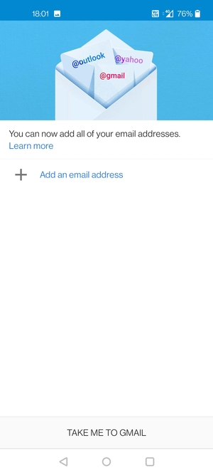 Select Add an email address