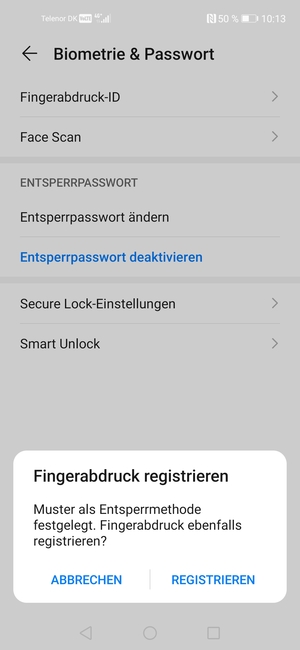 Wählen Sie ABBRECHEN