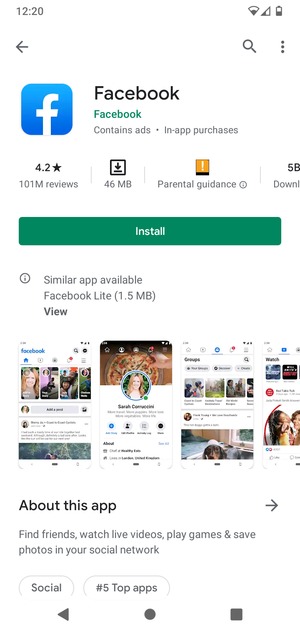 Select Install