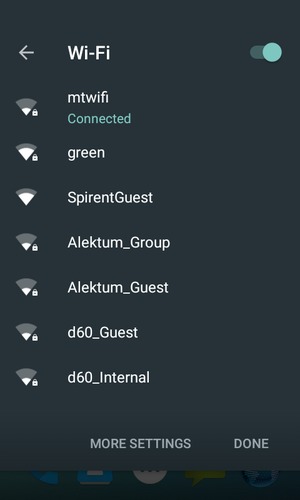 Turn off  Wi-Fi