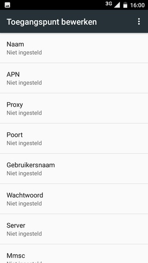 Voer mms-gegevens in