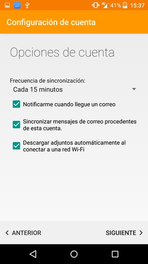 Seleccione SIGUIENTE