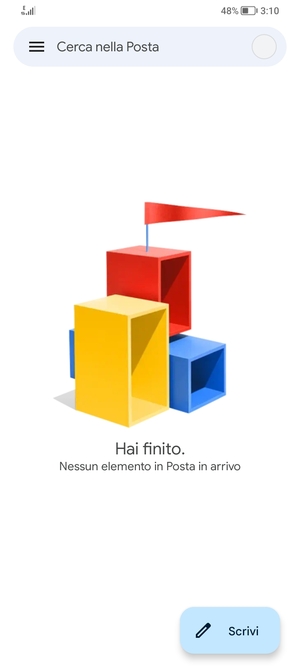 Il tuo account è pronto per l'uso