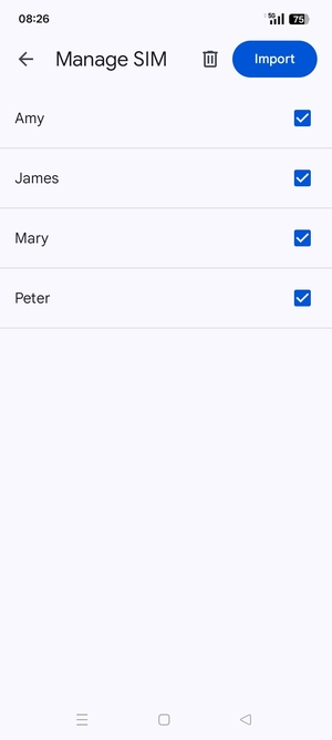 Select Import