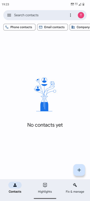 Select Fix & manage