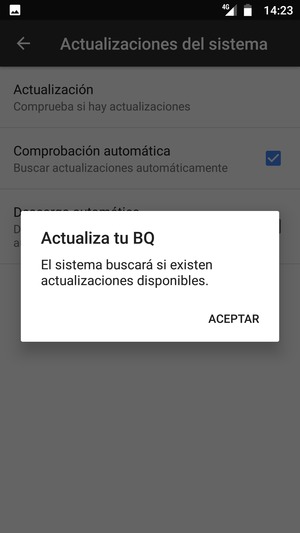 Seleccione ACEPTAR