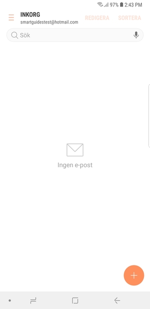 Din Hotmail är klar att användas