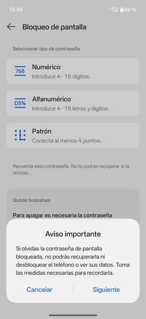 Seleccione Siguiente