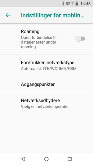 Vælg Adgangspunkter