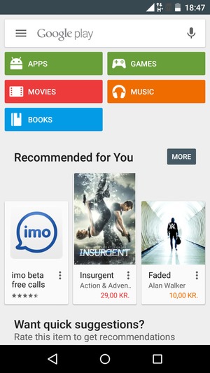 Select the Search bar
