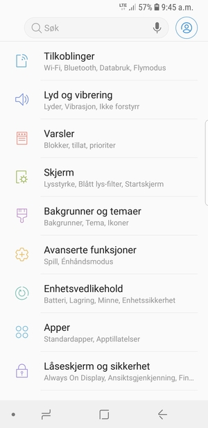 Velg Tilkoblinger