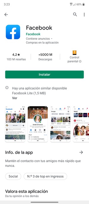Seleccione Instalar