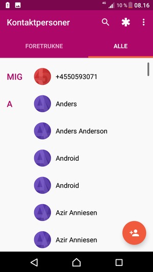Vælg Menu-knappen