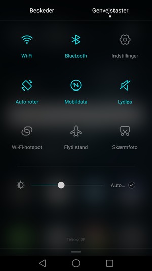 Slå Wi-Fi og Bluetooth fra