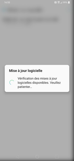 Veuillez attendre la fin de la recherche