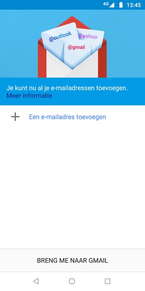 Selecteer Een e-mailadres toevoegen