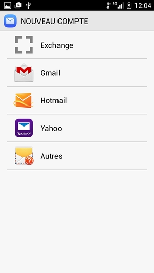 Sélectionnez Autres