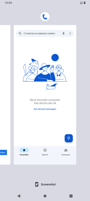 Veeg apps naar boven om ze te sluiten