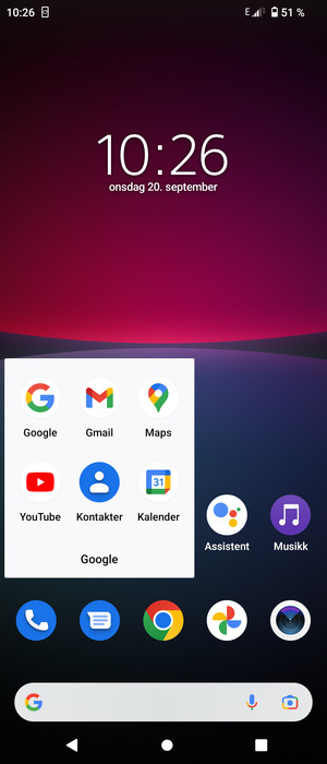 Velg Gmail