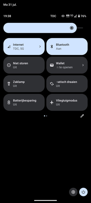 Schakel Bluetooth uit