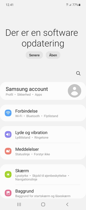 Vælg Forbindelse