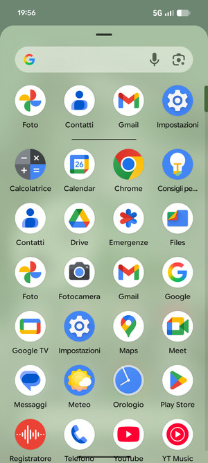 Seleziona Impostazioni