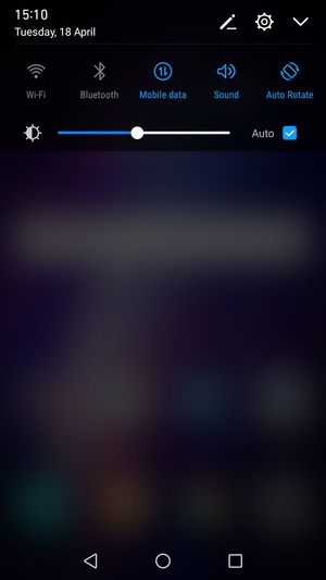 Select Sound to change to vibration mode
