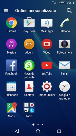 Seleziona E-mail