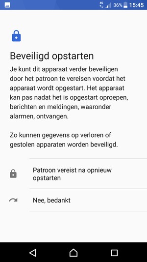 Selecteer uw voorkeursoptie