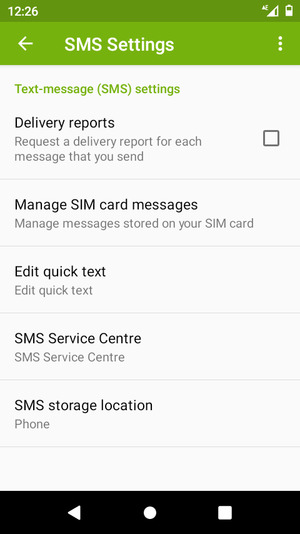 Select SMS Service Centre