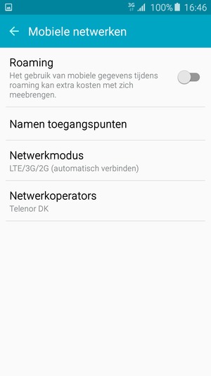 Selecteer Namen toegangspunten