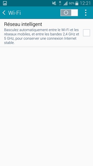 Activer le Wi-Fi